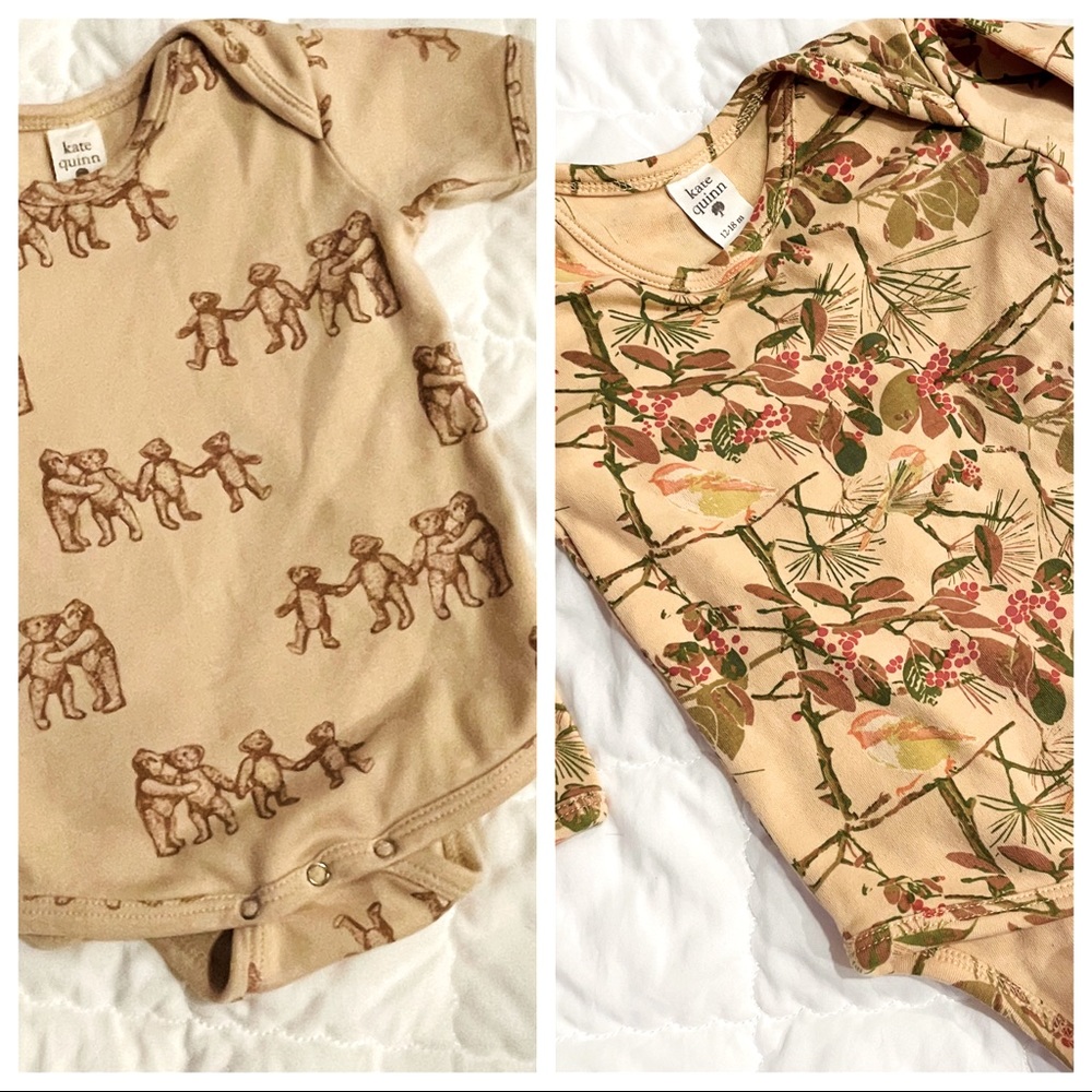 Two kate quinn onesies 12-18months